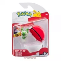 Pokémon Clip and Go Poké Ball - figurka Sprigatito