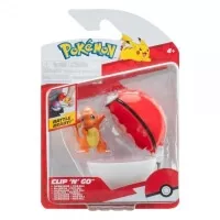 Pokémon Clip and Go Poké Ball - figurka Charmander
