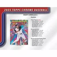 2025 Topps Chrome Baseball Blaster Box