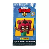 Starter set obsahuje 4 balíčky karet Brawl Stars (balíčky mají různé motivy)