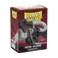 Obaly na karty Dragon Shield Matte Non-Glare - Blood Red