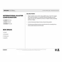 2025 Panini Origins Football International Blaster Box