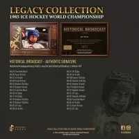 Hokejové karty Český hokej 1985 Collectors Box