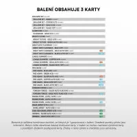 Fotbalové karty Chance liga 2025-2026 1. série Exclusive box