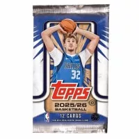 2025-2026 NBA karty Topps Basketball Jumbo Hobby Box