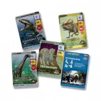 Jurský park ROAR - sběratelské karty - Starter pack - DE