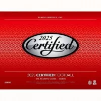 2025 NFL karty Panini Certified Fotball Hobby Box
