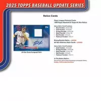 2025 Topps Baseball Hobby Box Update Series - sběratelské karty