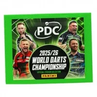 2025/26 PDC World Darts Championship Sticker EN - box (36 balíčků)