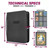 Album na karty Evoretro Shield+ Topload Cards Binder 9-Pocket - Purple (216 karet)