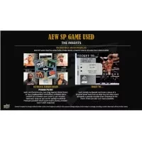 2025 Upper Deck AEW SP Game Used Wrestling Hobby Box