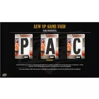 2025 Upper Deck AEW SP Game Used Wrestling Hobby Box