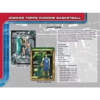 2025-2026 NBA karty Topps Chrome Basketball Hobby Box