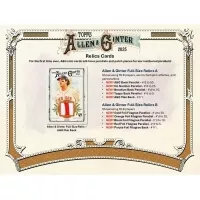 2025 Topps Allen&amp;Ginter