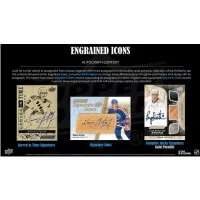 2024-25 Upper Deck Engrained Icons Hockey Hobby Box - hokejové karty