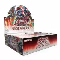 Burst protocol booster box yugioh karty