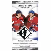 2025-2026 Upper Deck SP Hockey Blaster Box - hokejové karty
