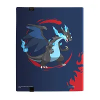 Pokémon A4 album na 360 karet s páskem - Mega Charizard X a Mega Charizard Y