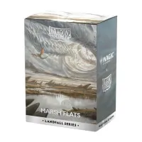 Obaly na karty MTG DS Matte Dual Art Sleeves Marsh Flats 100 box