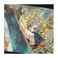 Herní podložka na karty a pod myš Magic Final Fantasy Buster Sword
