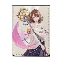 Koženková krabička na karty Magic Alcove Flip Deck Box Yuna, Grand Summoner