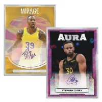 Podepsané basketbalové karty 2026 Pulse Aura Chrome Basketball Heat Seeker