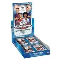 Fotbalové karty 25-26 Chrome Women's Champions League Hobby Box