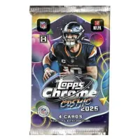 Karty NFL 2025 Topps Chrome Cosmic Football Hobby Balíček