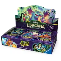 Attack of the vine booster box karty lorcana tcg