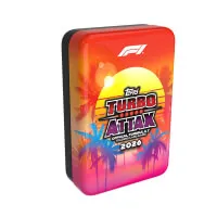 Sběratelské karty Formule 1 2026 Topps Turbo Attax Formule 1 plechovka Mega Tin - Sunshine State
