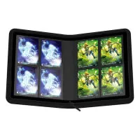 Album na karty Ultimate Guard 4-Pocket ZipFolio XenoSkin Black
