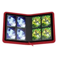 Album na karty Ultimate Guard 4-Pocket ZipFolio XenoSkin Red