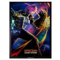 Obaly na karty League of Legends Vendetta - Art Sleeves Vi vs Jinx