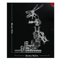 Stavebnice LEGO figurka Pokémon 72168 Rayquaza rozměry