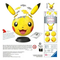 3D Puzzle Ravensburger Pokémon Pikachu - 72 dílů