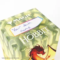 Krabička na karty Magic: the Gathering The Hobbit Bastion 80+ XL Box - Smaug the Golden