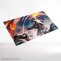 Hrací podložka na karty Shiny Playmat Magic: The Gathering The Hobbit - Gandalf, Shadow's Foe