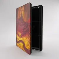 Album na karty Magic: the Gathering Zip-Up 18-Pocket The Hobbit - Smaug's Mox Amber