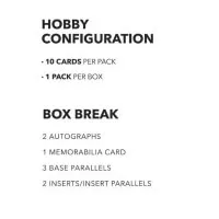2025 2026 Panini Origins Basketball Hobby box obsah