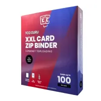 Album na velké karty TCG Guru XXL Card Zip Binder Xenon Black