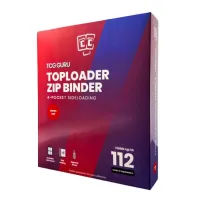 Album na Toploadery TCG Guru 4- Pocket Zip Binder 112 Xenon Red