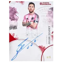 Fotbalové karty 2026 Topps MLS Major League Soccer Chrome Messi