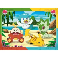 Dětské puzzle Pokémon Ravensburger (Bumper Puzzle Pack) - 4x100 dílků
