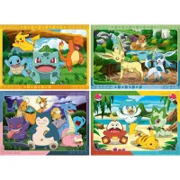 Dětské puzzle Pokémon Ravensburger (Bumper Puzzle Pack) - 4x100 dílků