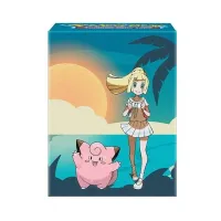 Krabička na karty Pokémon Lillie a Clefairy 100+ Deck Box