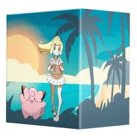 Krabička na karty Pokémon Lillie a Clefairy 100+ Deck Box