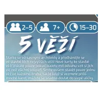 Rodinná hra  5 věží - rozšířené vydání
