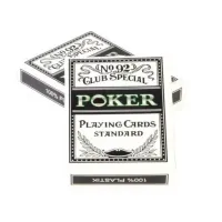 Sada 2 balíčků plastových pokerových karet No92