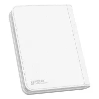 Album na karty Ultimate Guard Zipfolio 160 8-Pocket Xenoskin - White